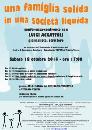 Una famiglia solida in una società liquida Una famiglia solida in una società liquida